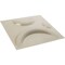 Ekena Millwork 11 7/8in. W x 11 7/8in. H Seville EnduraWall Decorative 3D Wall Panel Covers 0.98 Sq. Ft. WP12X12SEEPE - alternate 5